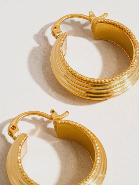 Irving Textured Hoops