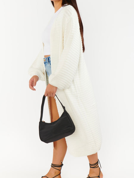 Unwind Cardigan in Buttercream Knit