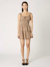 Salt Dress in Henna Gingham