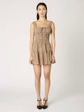 Salt Dress in Henna Gingham
