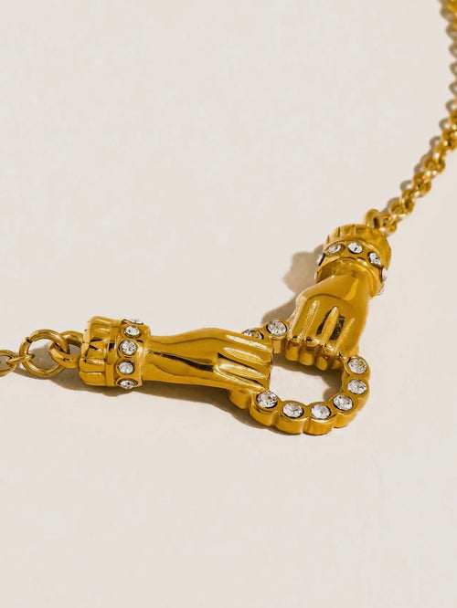 Brissonne Double Hand Necklace