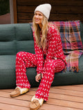 Livy & Connie PJ Set in Rouge Frost