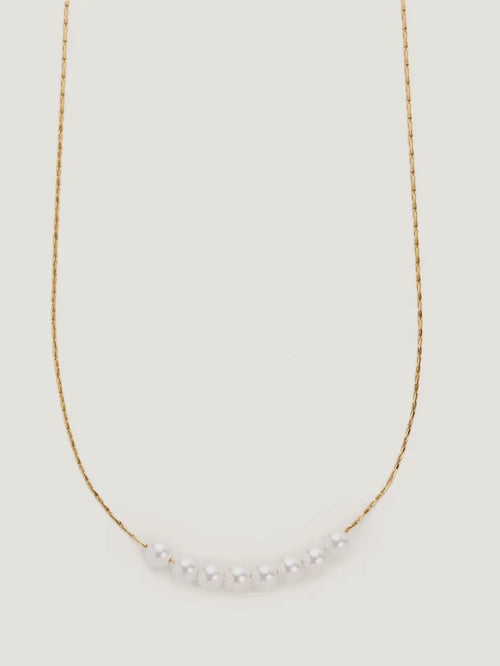 Nina Dainty Pearl Necklace