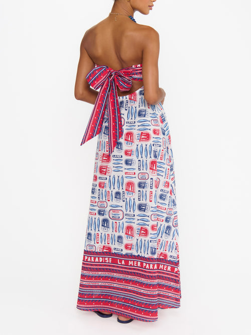 Day Out Maxi Dress in Salty Sardines