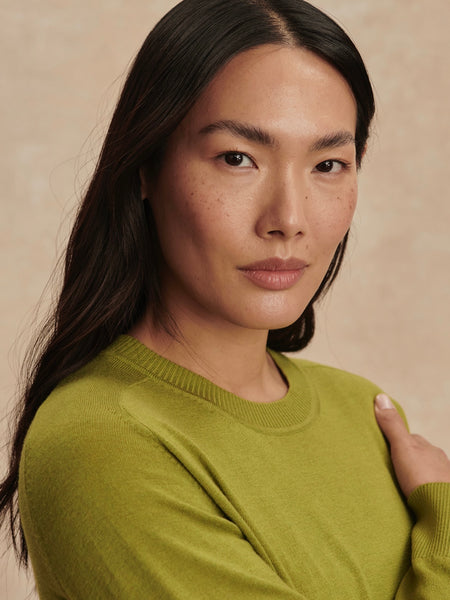 Fincham Knit Sweater in Golden Cyprus