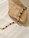 Arrow Beaded Necklace in Brown
