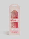 Recycled Plastic Dermaplaners 6pc in Cherry Blossom