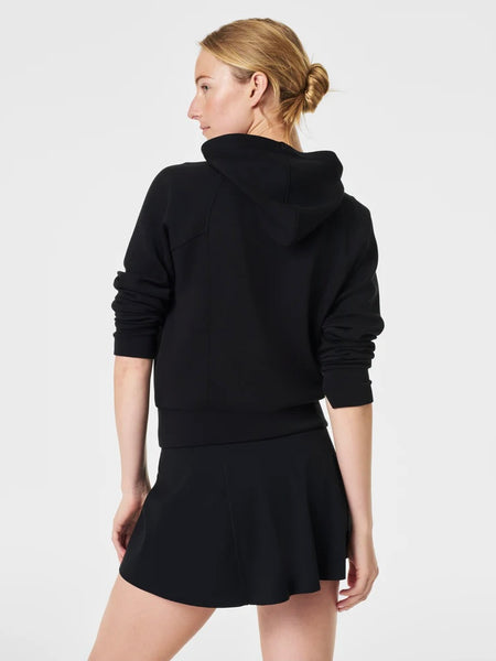 AirEssentials Full Zip Hoodie in Very Black