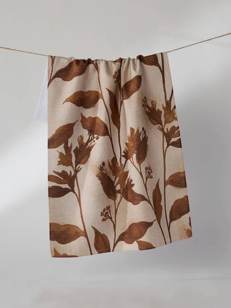 Painted Patch Tea Towel