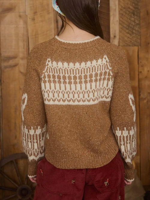 Swan Song Cardi in Caramel