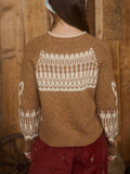 Swan Song Cardi in Caramel