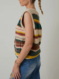 Cabin Core Vest in Fall Mutli