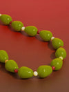 Olivie Chunky Necklace in Green