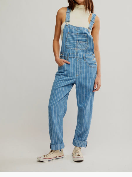 Ziggy Novelty Overall in Beachcomber
