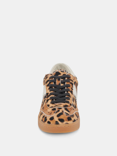 Notice Stitch Sneakers in Dark Leopard Calf Hair