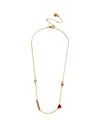 University of Arkansas Spaced Charm Necklace