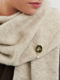 Robin Bramble Pearl Brooch