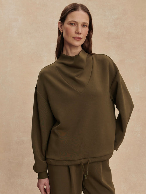 Betsy Sweat in Military Olive