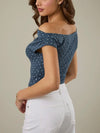 Show Me A Slouch Top in Indigo