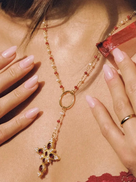 The Aalia Ruby Rosary