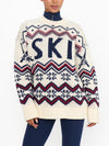 Ski In Sweater in Cream Ski Knit