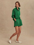 Atrium High Rise Short 4.5 in Verdant Green