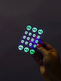 Glow in the Dark Skull Pimple Patches