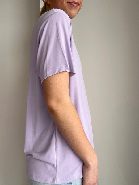 All Day Tee in Lavender
