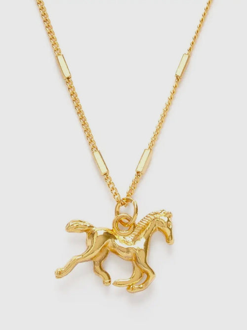 Year Of The Horse Charm Necklace