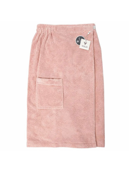 Luxury Shower Cap in Blush Dot