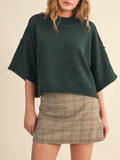MOCKtauk Will Never Be The Same Sweater in Forest Green