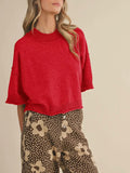 MOCKtauk Will Never Be The Same Sweater in Red