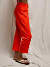 Jamaica Beach Fleece Pant in Tomato