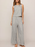 Sloane Knit Striped Top in Eclipse