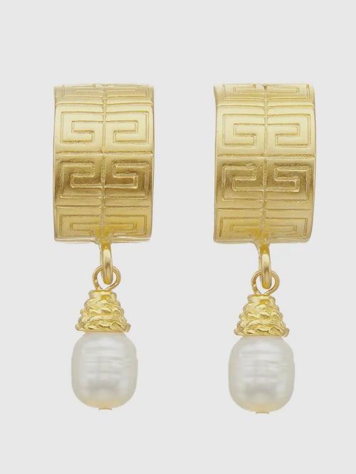 Guest Pearl Drop Earrings