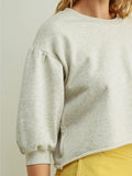 On A Roll Sweatshirt in Oatmeal