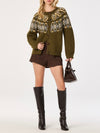 Irene Cardigan in Olive