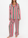 Classic PJ Set in Jolly Stripes Silky