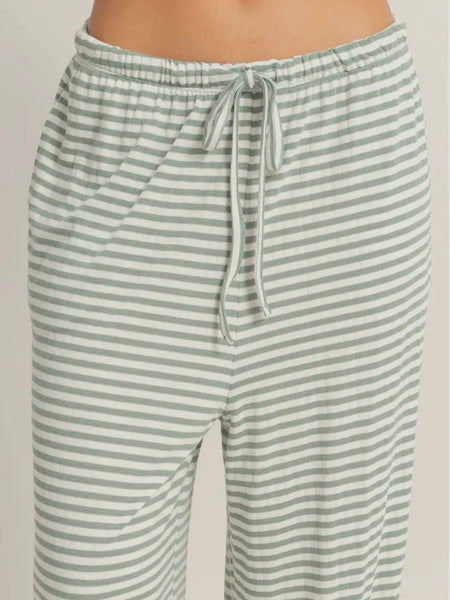 Wild Wide Leg Pant in Sage