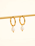 Toile Classic Pearl Drop Earrings