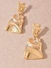 Sculpted Drop Earrings