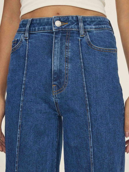 NCE Wide Leg Jean in Cuff It