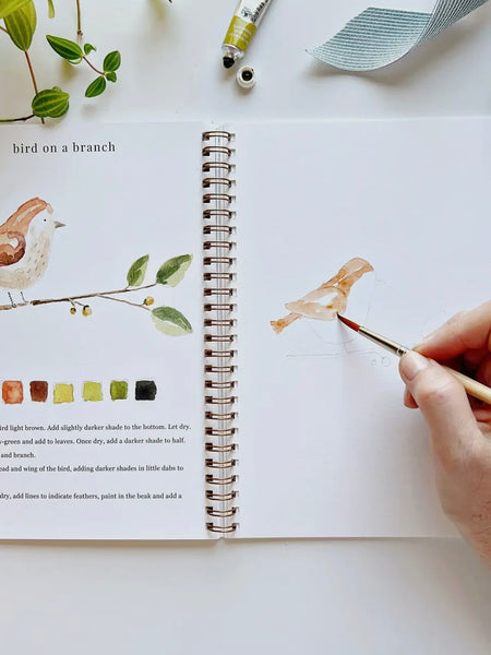 Animals Watercolor Workbook