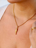 Isla Sardine Fish Necklace