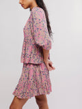 Perishing Printed Set in Pink Combo