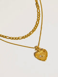 Landy Layered Heart Chain Necklace