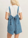 Randi Romper in Denim