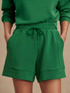 Atrium High Rise Short 4.5 in Verdant Green