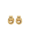 Baby Knot Earrings in Gold