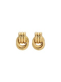 Baby Knot Earrings in Gold